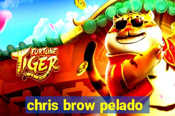 chris brow pelado